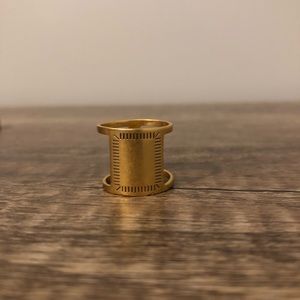 Madewell thick band ring